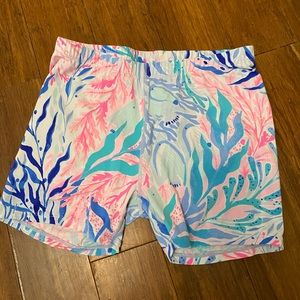 Luxletic Lilly Pulitzer shorts